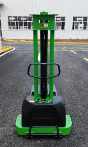 Furgoneta apilador usado 500kg 700kg 1000kg 1,6 metros apilador de carga automática media carretilla eléctrica