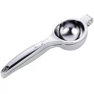 Manual Citrus Juicer Set Stainless Steel 2 Pieces Easy To Clean For Lemon Orange Apple Juicing - Product Image 4