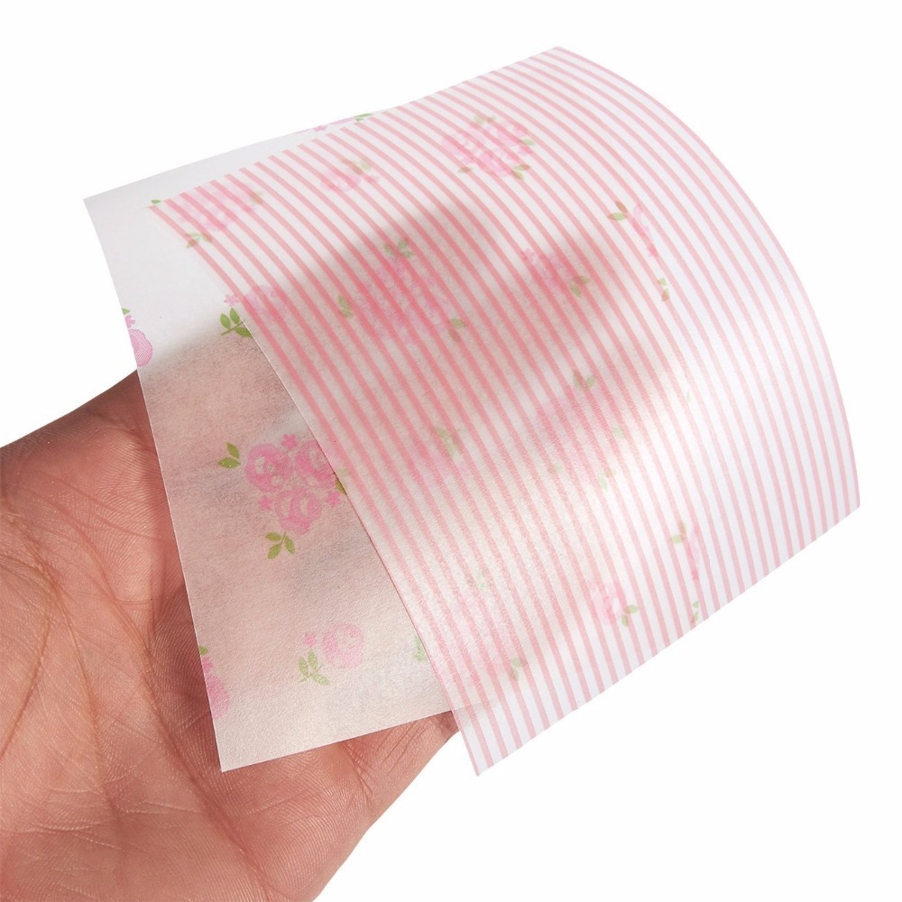 Papier Ciré Imprimé Feuilles de Couverture de Chocolat, Caramel, Bonbons Emballages, Nougat Torsion Papier Ciré