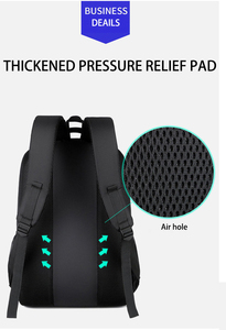 Venta al por mayor de gran capacidad de doble eslinga impermeable puerto de carga USB mejor ordenador portátil de <span class=keywords><strong>viaje</strong></span> mochila con compartimento lateral - Product Image 4