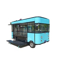 Food Pod Électrique Homologué pour la Circulation Routière, Camion-Cuisine Mobile avec Batterie au Lithium, Enveloppement Personnalisé Intégral et Conception 3D Gratuite