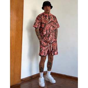 Shorts graphiques personnalisés pour hommes, séchage rapide, impression par sublimation, pantalon décontracté pour l'entraînement et le streetwear avec poches - Product Image 2