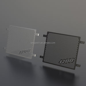 Grille de protection de radiateur pour motos YAMAHA <span class=keywords><strong>VMAX</strong></span>/V-MAX <span class=keywords><strong>1200</strong></span> VMAX1200 1985-2002 2003 2004 2005 2006 2007 <span class=keywords><strong>VMAX</strong></span> <span class=keywords><strong>1200</strong></span> - Product Image 1