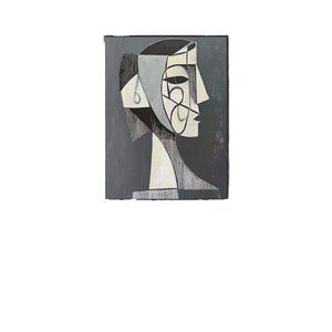 Peinture sur toile abstraite de femme en ligne, style moderne, pour décoration murale de salle à manger, <span class=keywords><strong>portrait</strong></span> noir et blanc, vente en gros d'usine - Product Image 1