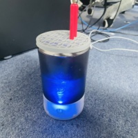 Nettoyeur de Pinceaux de Maquillage Électrique Portable et Automatique USB, Lave-Pinceaux Cosmétiques Rotatif et Sécheur