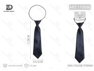 Cravatta Elastica Lucida 6.5*28cm Blu Navy Stile Formale - Product Image 3