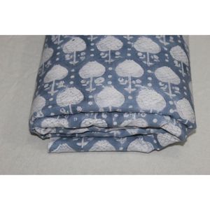 Proveedores de Tela Étnica Jaipuri Estampada a Mano, Tela 100% Algodón, Tela Suave Natural Estampada a Mano por Metro - Product Image 5