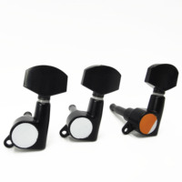 Chevilles d'accordage de guitare entièrement fermées en alliage métallique, 41 pouces, pour guitare acoustique folk, pièces de rechange et accessoires de guitare