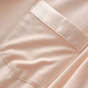 <span class=keywords><strong>Pigiama</strong></span> da Donna Personalizzato dal Produttore, Set <span class=keywords><strong>con</strong></span> <span class=keywords><strong>Bottoni</strong></span> in Morbido <span class=keywords><strong>Cotone</strong></span> Organico e Modal di Bambù, Abbigliamento da Notte - Product Image 3