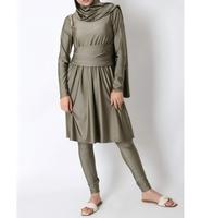 Burkini de bain musulman personnalisé pour femme musulmane, grandes tailles, tenue de bain modeste