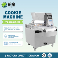 Machine à extruder les biscuits à haute efficacité YQ-400 YQ-600, moulage multi-motifs, acier inoxydable 304, équipement de boulangerie, directement de l'usine