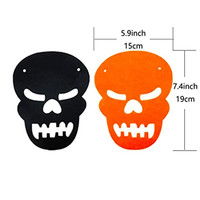 Noël Nouvel An Halloween Pâques Jour de la Vie Décorations Feutre Squelette Drapeau Bannières de Fête et Vêtements Costume et Fournitures