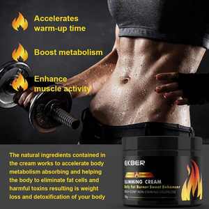 Crema para quemar sudor y grasa, crema adelgazante para el vientre caliente de cadera, crema adelgazante para el vientre de cintura para hombres y mujeres de barriga plana - Product Image 2