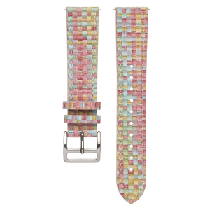 Correa de Reloj Inteligente BEEFLYPOWER Original de Fábrica, de Cuero y Tela, de 18 mm y 20 mm, para Relojes Huami <span class=keywords><strong>Huawei</strong></span> <span class=keywords><strong>Watch</strong></span> <span class=keywords><strong>GT</strong></span> <span class=keywords><strong>2</strong></span>/Amazfit GTS - Product Image 4