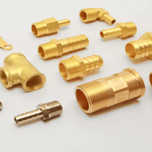 อะแดปเตอร์ทองแดง 001 ขัดเงาพร้อมเคลือบผิวสำหรับงานประปา - Product Image 5