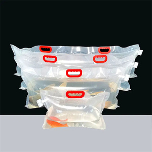 Borsa per il trasporto di pesce dal vivo in materiale trasparente personalizzabile con chiusura a chiusura termosalda con chiusura a marsupio - Product Image 5