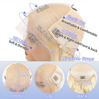 Perruque en dentelle frontale 13x6, densité 210, cheveux humains, 100% vraie perruque blonde en cheveux humains, 30 pouces, vague corporelle, dentelle frontale HD