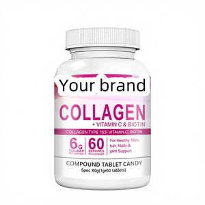 Compresse di Peptidi di Collagene Idrolizzato ad Alta Purezza 5000mg, Integratore Anti-Età per l'Idratazione della Pelle per Adulti - Product Image 2