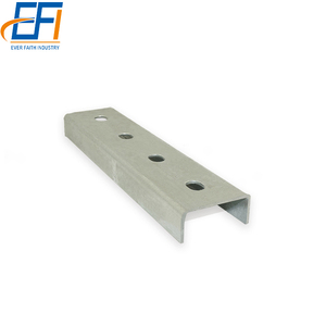Profil en <span class=keywords><strong>u</strong></span> galvanisé, fendu, support en <span class=keywords><strong>acier</strong></span>, offre spéciale, prix d'usine - Product Image 2