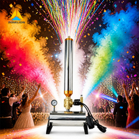 Machine à fumée électronique télécommandée pour révélation du sexe, feux d'artifice en poudre, accessoires de fête en extérieur, canon à confettis coloré