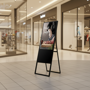 Kiosque sur pied de 49 pouces pour restaurant, écrans numériques LCD pour menus - Product Image 1