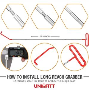 Herramienta Universal de Largo Alcance HUANYU, Cuña de Aire, Suministros para Cerrajeros, Kit de Herramientas Multifuncional Esencial para Reparación de Puertas de Automóviles, Láser - Product Image 6