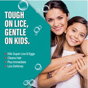 Shampoo anti-poux et anti-démangeaisons pour cheveux, marque privée, tue les poux et les œufs, traitement pour enfants et bébés - Product Image 3
