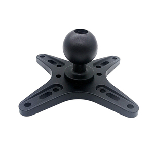 Aluminum Alloy 75x100 Vesa Adapter Mount Ball 1.5 Ball Screw Support <strong>Bracket</strong> Car Truck Forklift Vesa Mount for Monitors 32'' - Product Image 1