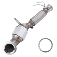 Système d'échappement en acier inoxydable 409 pour Ford Puma JK 1.0 2019-2024, catalyseur Euro 6