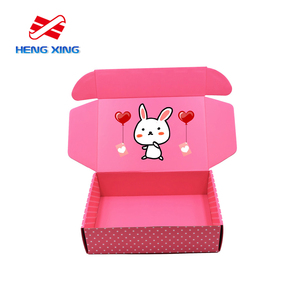 HENGXING black luxury big shipping boxes custom logo gift mailer box for dress
