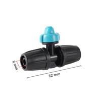 Tuyau de jardin en plastique de 8mm atomiseur brumisateur brumisateur serre arrosage Irrigation arroseur buse de pulvérisateur de refroidissement
