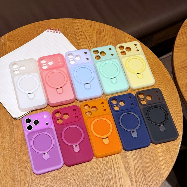 New Magnetic Multi-color Durable Shockproof Phone case Suitable for iPhone 18 Pm Series