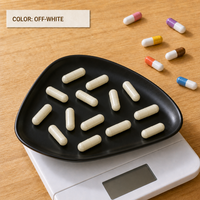 Capsules vides à base de plantes HPMC Clean Label, tailles 000 à 4, sans TiO2, sans EO, sans DMF, approuvées FDA, BRC, NSF, HALAL, KOSHER