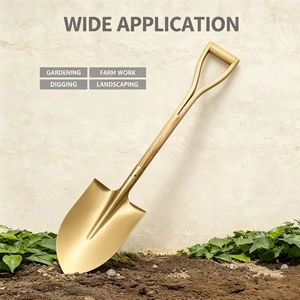 Haute Qualité Bêche à lame trempée à manche en bois pour le jardinage, le terrassement et l'agriculture, destinée aux marchés coréens - Product Image 3