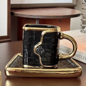 Premium Eco-Friendly Retro Ceramic <b>Mug</b> Bag-Shaped Niche Design Microwave & Dishwasher Safe Business <b>Gift</b> for Coffee Lovers - Product Image 5