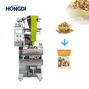 Machine d'emballage verticale automatique contrôlée par PLC, dispositif de remplissage de granulés en film plastique pour aliments, sucre, sel, riz, graines - Product Image 2