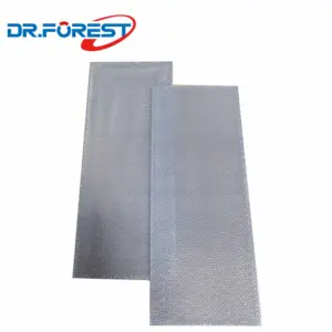 Custom size aluminum mesh grease filter for microwave replacement filter
