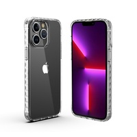 Coque de téléphone PC transparente Ultra claire pour Iphone 14 de luxe antichoc étanche diamant pour Iphone 14 sacs et étuis de téléphone portable