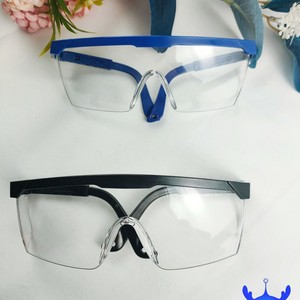 Gafas de seguridad de alta transmisión de luz, resistentes a impactos, con marco ajustable, gafas protectoras para protección ocular - Product Image 3