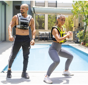 <span class=keywords><strong>Chaleco</strong></span> pesado corporal ajustable para gimnasia para hombre y mujer, <span class=keywords><strong>chaleco</strong></span> de hierro extraíble para entrenamiento de Fitness, de 25Lb - Product Image 6