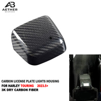 Couvre-plaque d'immatriculation en fibre de carbone pour Harley-Davidson CVO Road Glide 121