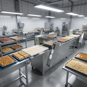 Spezieller Würfelschneider für Kuchen und Gebäck, automatische Würfelmaschine aus Edelstahl 304 für Bäckereien und Dessertverarbeitungswerkstätten - Product Image 1