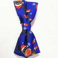 Lustige Männer Weihnachten Fliege New Cotton Green Red Santa Claus Baum Bowknot Frauen Festival Feiern Sie bunte Krawatte
