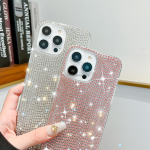 เคสโทรศัพท์มือถือ iPhone 17 ProMax รุ่น Luxury Flash Diamond PC ประดับเพชรทำมือ พร้อมพู่กันกันตก สำหรับรุ่น 16 15 14 13 12 <span class=keywords><strong>11</strong></span> <span class=keywords><strong>Pro</strong></span> <span class=keywords><strong>Max</strong></span> - Product Image 5