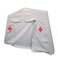 Tente médicale gonflable d'extérieur en PVC, livraison gratuite, en cas d'urgence, pour hôpital