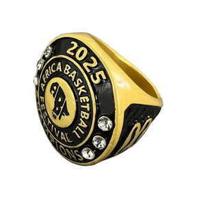 Anillo de Campeonato Personalizado en Tono Dorado, Regalo de Premio, Torneo de Béisbol, Anillo de Campeones Deportivos Finalistas - Product Image 1