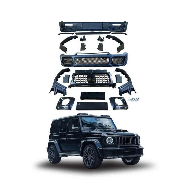 Kit Bodi Aksesori Mobil GBT Pabrikan untuk Kit Konversi MODEL Mercedes Benz G Ke B 2019