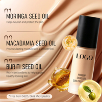 Fond de teint liquide OEM haute couvrance, hydratant, écran solaire, longue tenue, sérum, teinte moyenne, pour peaux noires