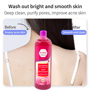 Nouveauté : <span class=keywords><strong>Gel</strong></span> <span class=keywords><strong>Douche</strong></span> Exfoliant Super Éclaircissant <span class=keywords><strong>1</strong></span> <span class=keywords><strong>Litre</strong></span> à l'Extrait de Rose – Lavant Corporel Exfoliant en Profondeur et Illuminateur - Product Image 3