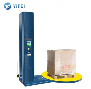 Automatic stretch film pallet wrapping machines pallet stretch film wrapper